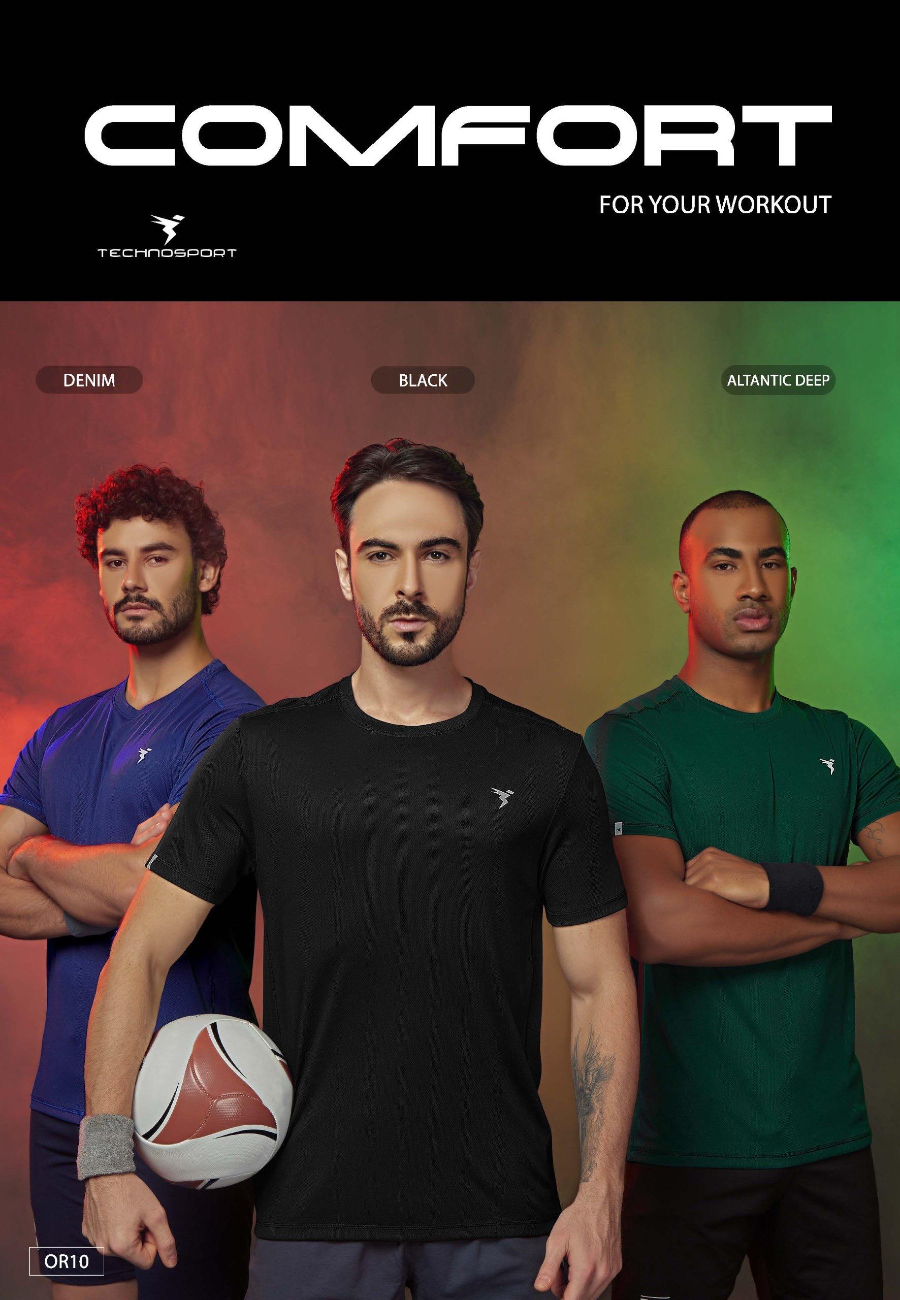 Technosports half sleeve T-shirt