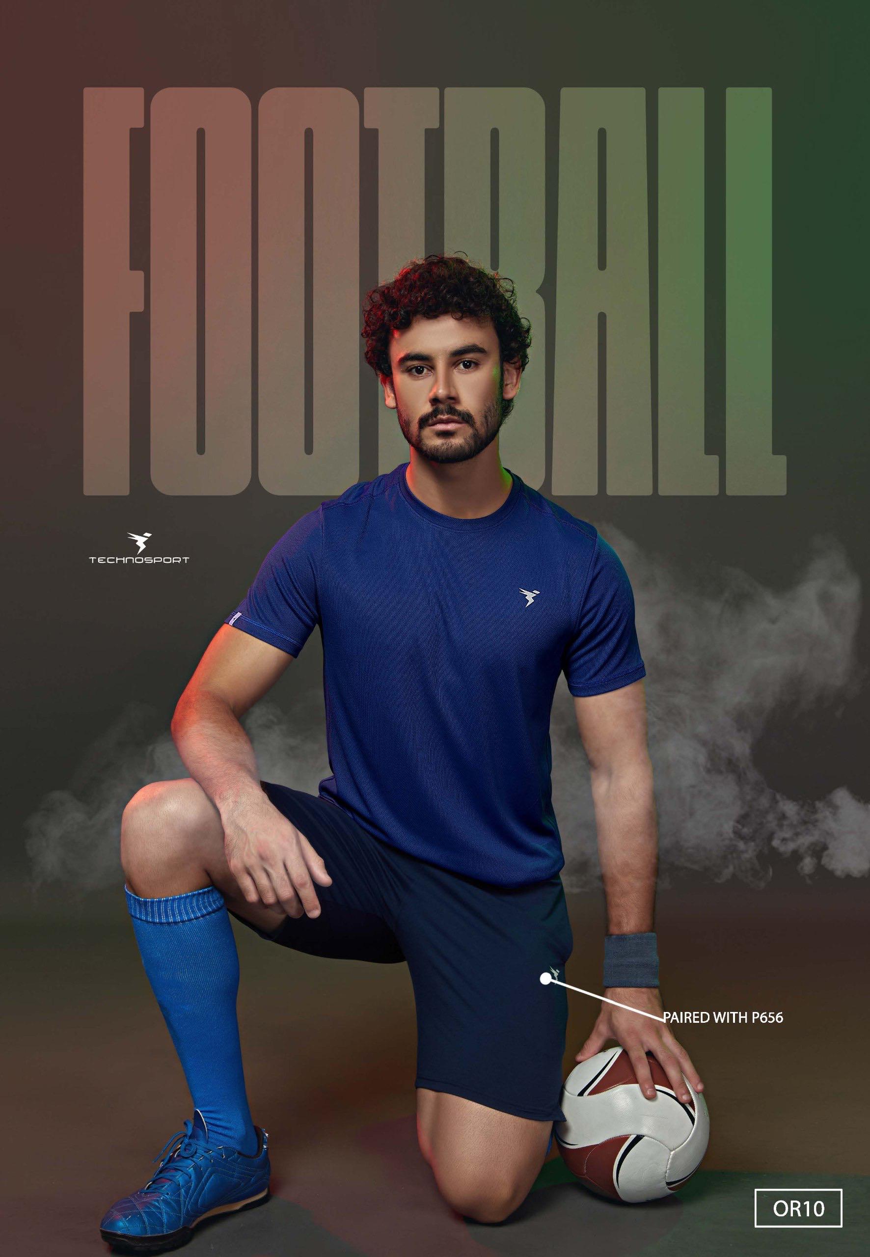 Technosports half sleeve T-shirt