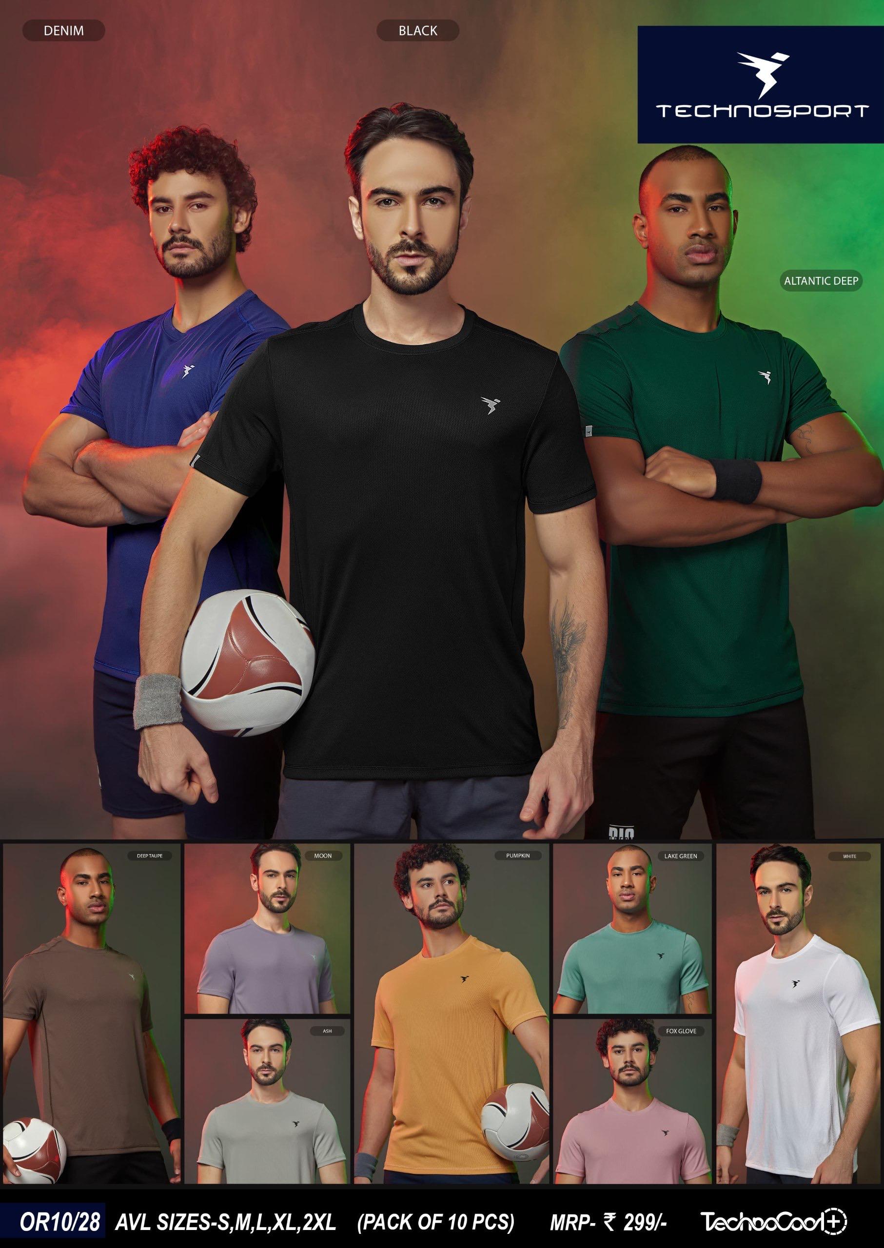 Technosports half sleeve T-shirt