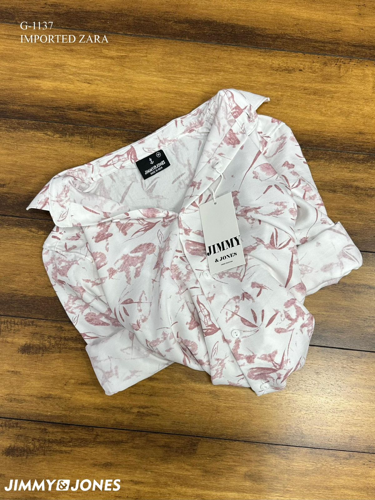 Men Leaf Print Relaxed Fit Shirt