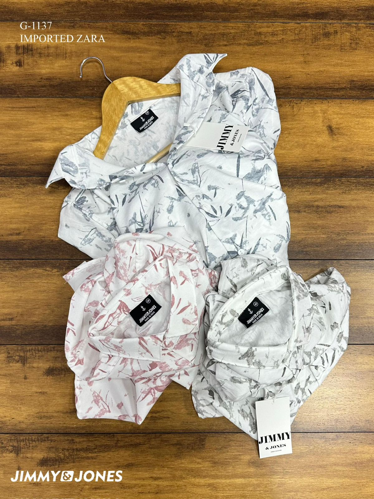 Men Leaf Print Relaxed Fit Shirt